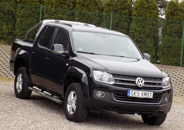 Volkswagen Amarok cena 69999 przebieg: 220000, rok produkcji 2012 z Kościerzyna małe 436